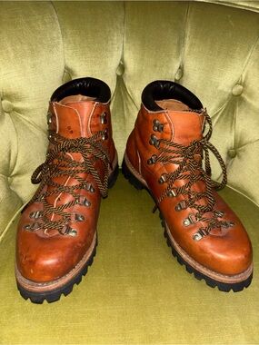 Vintage 70s Red Wing Irish Setter Sport Boots Hiking Made in USA Mens 10 D